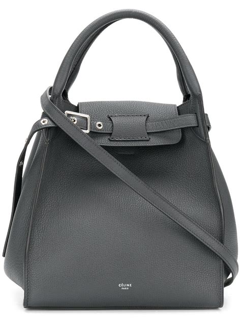 celine small big bag grey|Celine small 16 bag.